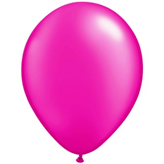 Pearl Magenta Balloons - 5" Latex (100ct)