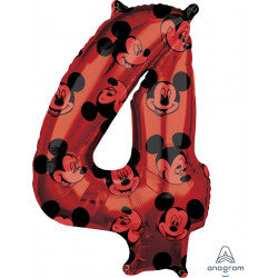 Mickey Mouse Forever No. "4" Balloon - (18" x 26") Foil