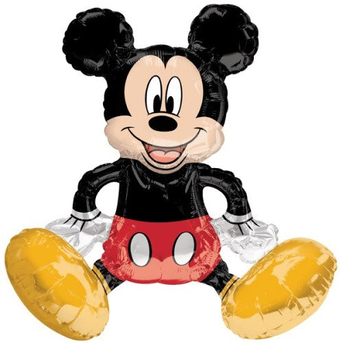 Disney Mickey Mouse Sitter Multi Balloon - Foil 18"/45cm w x 18"/45cm h