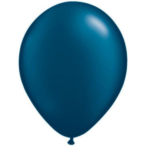 Pearl Midnight Blue Balloons - 5" Latex (100ct)