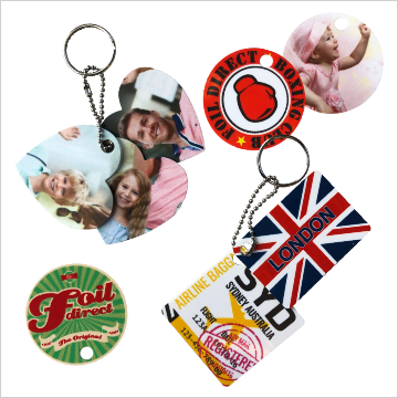 20 Key Ring Hearts With 20 Key Ring & Chain