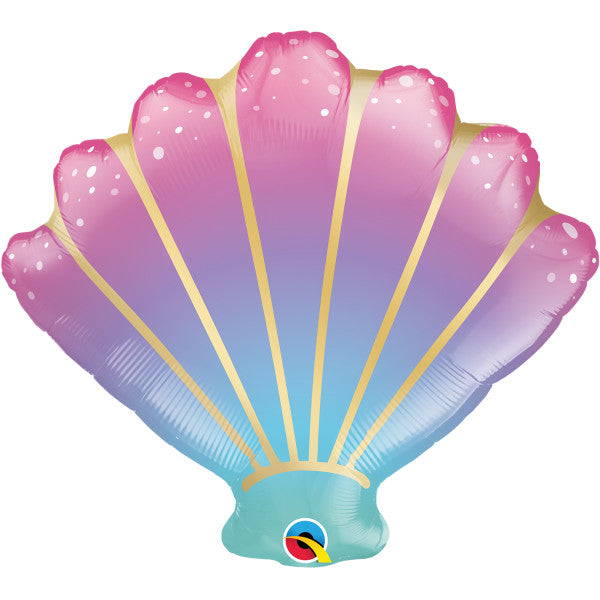 Sea Shell Ombre Shape Balloon - Foil 21"