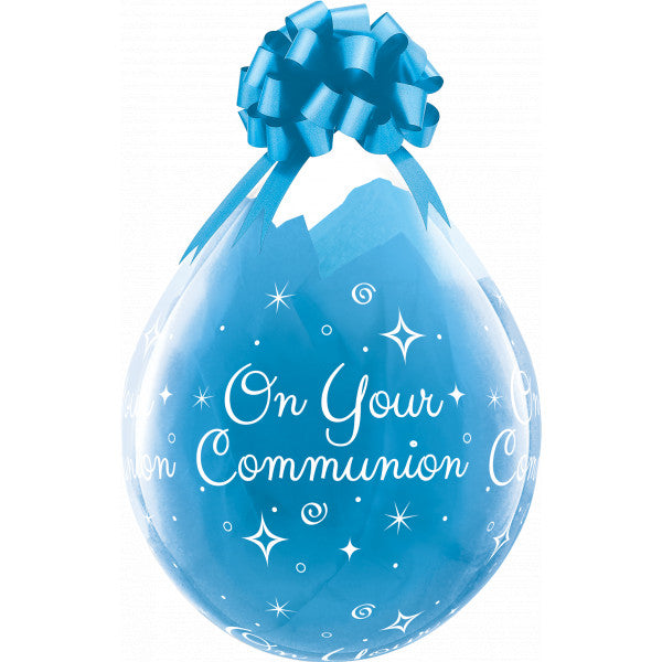 On Your Communion Diamond Clear Balloons – 18" Latex (25ct)