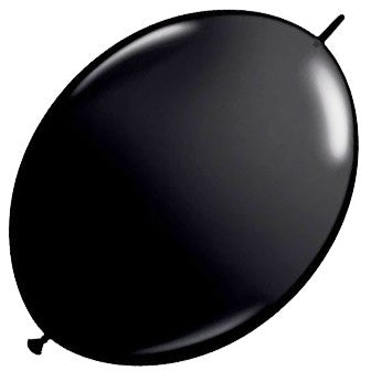Onyx Black QuickLink Balloons - 12" Latex (50ct)