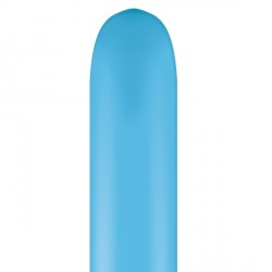 Standard Pale Blue Modelling Balloons - 160Q Latex (100ct)