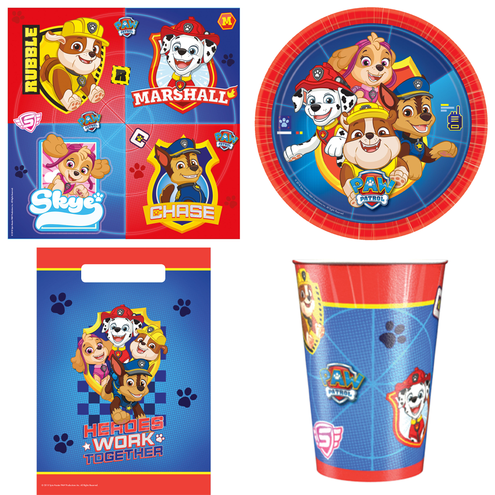Paw Patrol Party Pack - (4 piece)