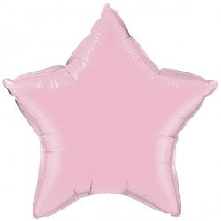 Pearl Pink Jumbo Star Balloon - 36" Foil