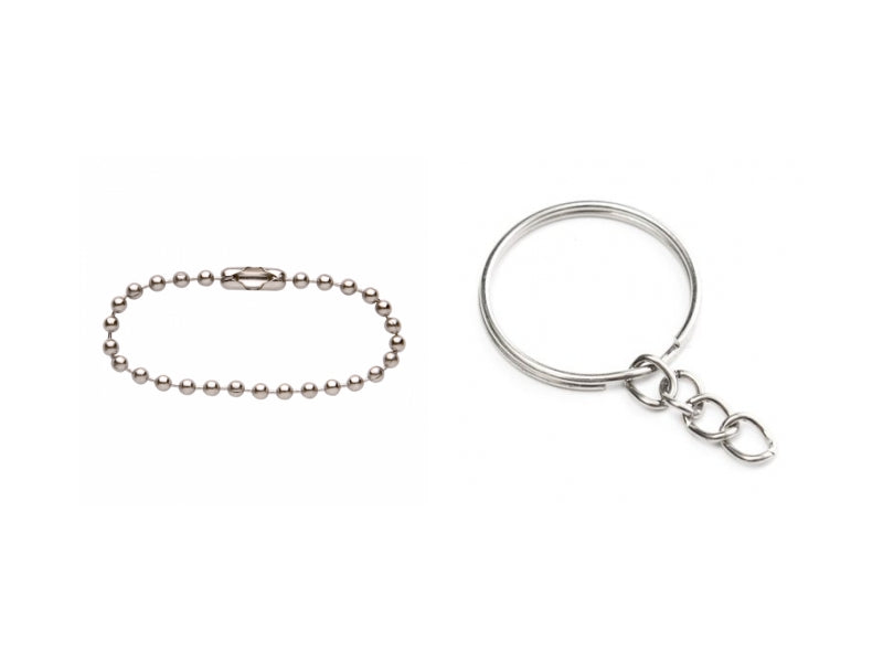 20 Key Rings With Chain