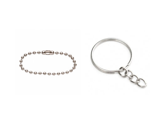 20 Key Rings With Chain