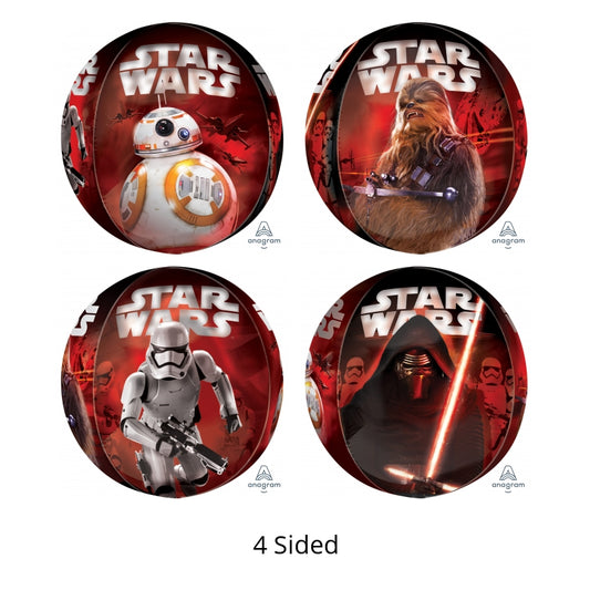 Star Wars The Force Awakens Orbz Balloon - Foil
