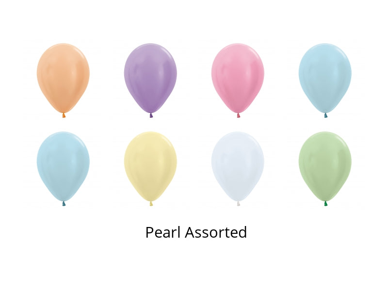 Satin Assorted - 12" Latex (50ct)