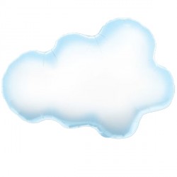 Puffy Cloud Balloon - 30" Foil