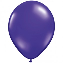 Quartz Purple Jewel Balloons - 11" Latex (100ct)