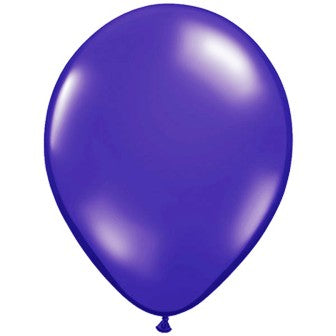 Quartz Purple Jewel Balloons - 5" Latex (100ct)