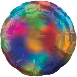 Rainbow Iridescent Round Standard Holographic - Foil
