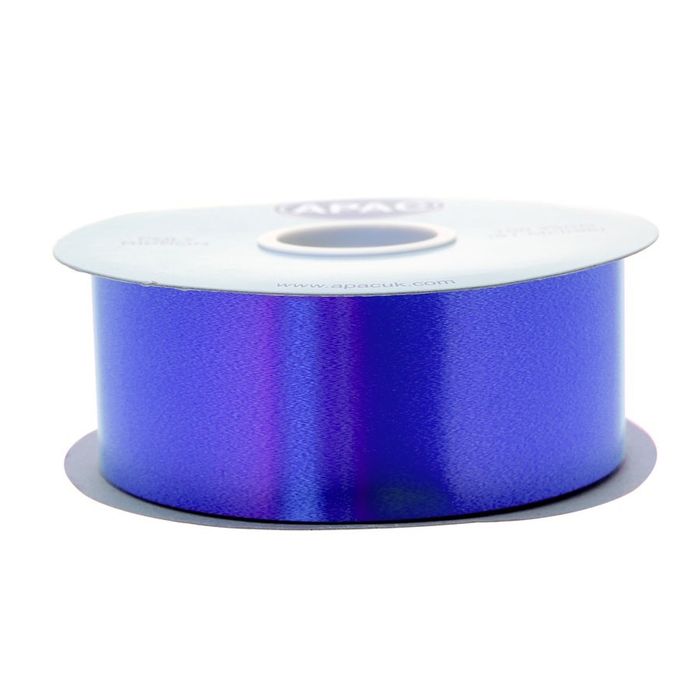 Royal Blue Ribbon Poly Ribbon - (50mm x 91m)