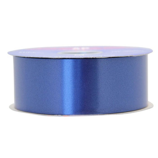 Navy Blue Ribbon Polypropylene Ribbon - (50mm x 91m)