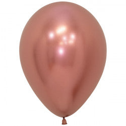 Reflex 968 Rose Gold Balloon - 12" Latex (50ct)