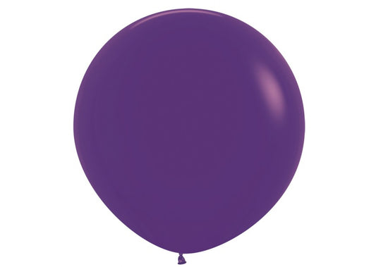 Fashion Solid Violet Balloons - 36" Latex (2ct)