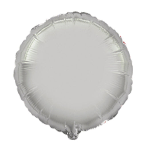 Silver Metallic Round Balloon - 30" Foil