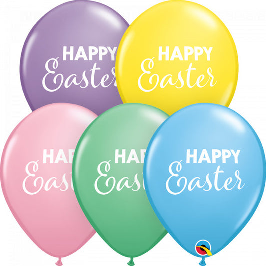 SIMPLY HAPPY EASTER PASTEL ASSORTMENT -11" (25CT)