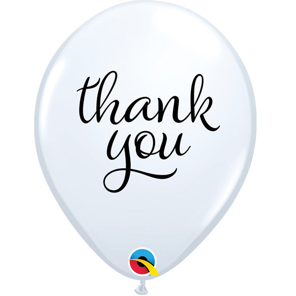 SIMPLY THANK YOU WHITE -11" (25CT)