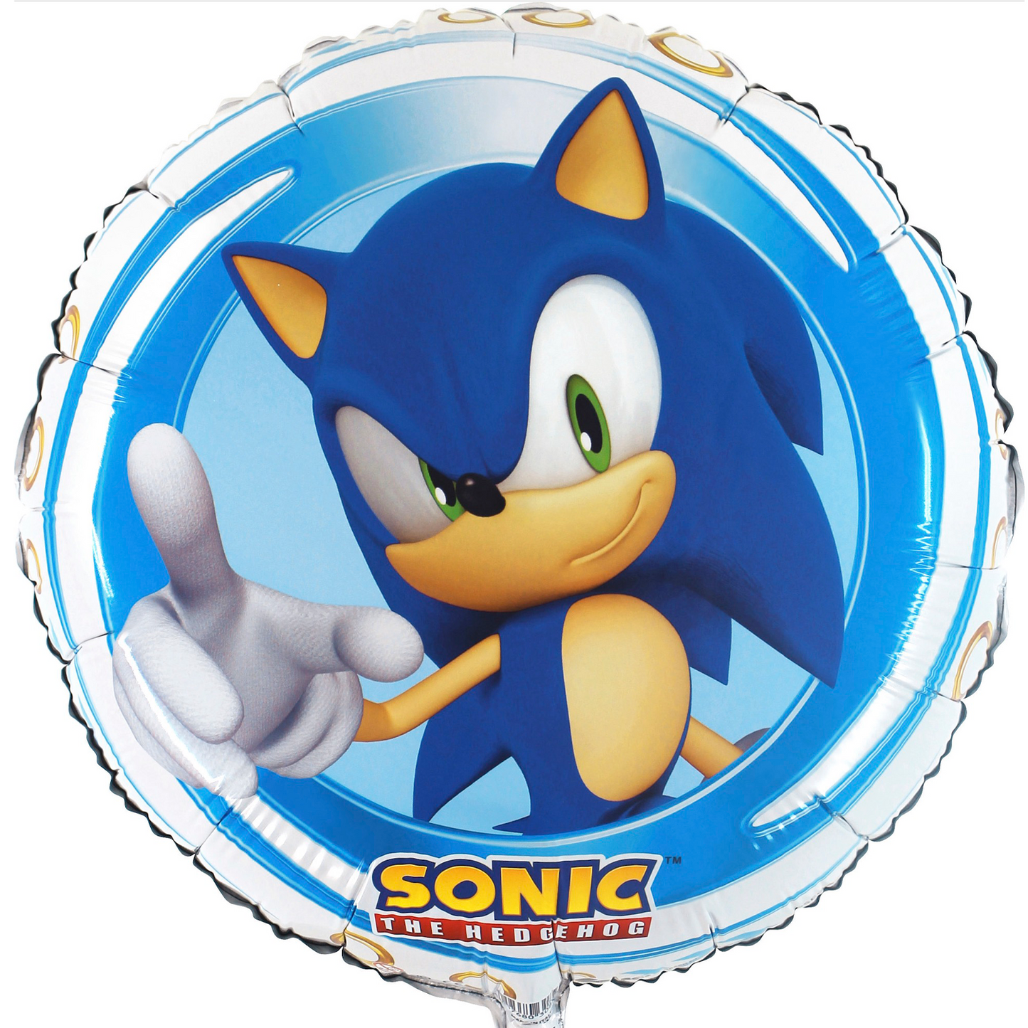 Sonic Round Balloon - 18" Foil