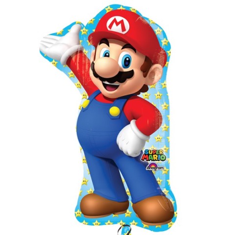 Super Mario Supershape Balloon - (22" x 33") Foil