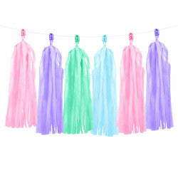 Pastel Tassel Garland