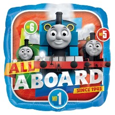 Thomas & Friends All Aboard Balloon - 18" Foil