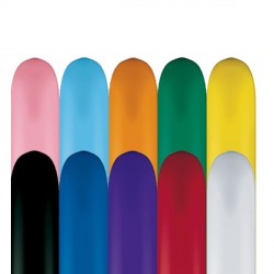 Traditional Assortment Modelling Balloons - 260Q Latex (100ct) eol