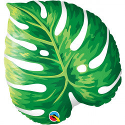 Tropical Philodendron Shape Balloon - 21" Foil