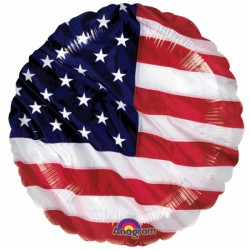 USA Flying Colours Balloon - 18" Foil