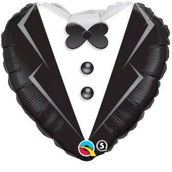 Wedding Tuxedo Balloon - 18" Foil